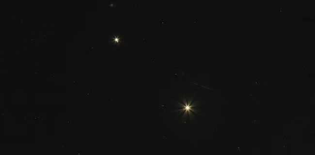Those Two Bright “Stars” in the Evening Sky? They’re Not Stars at All